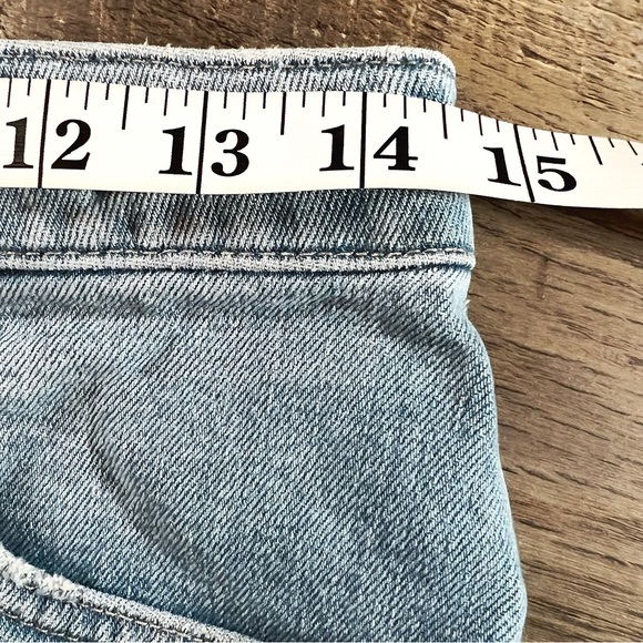 MADEWELL The Curvy Perfect Vintage Wide Leg Crop Jean Size 27 Wide Leg Raw Hem - Picture 10 of 12